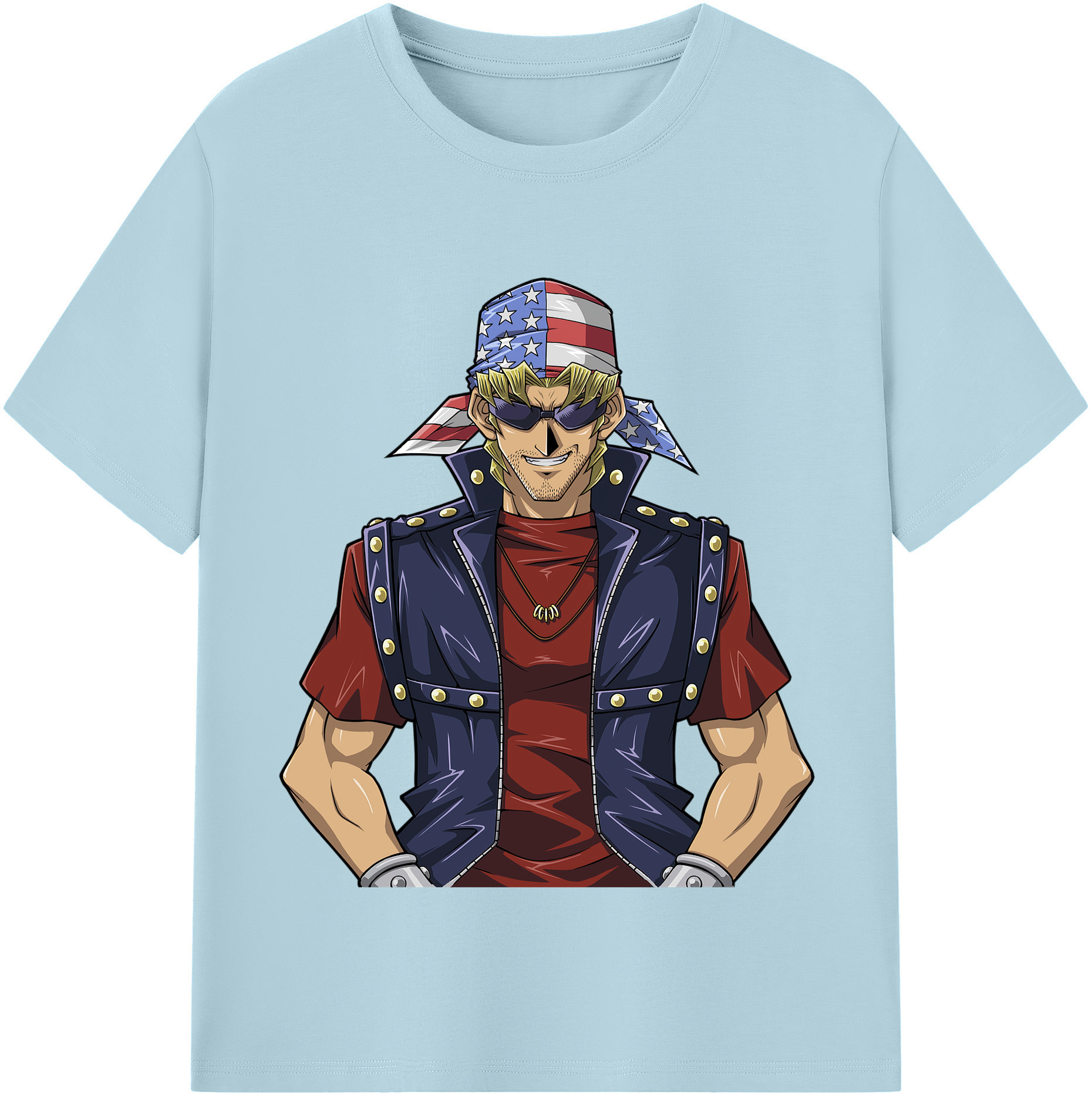 （画像用） 遊☆戯☆王 Yu-Gi-Oh! 綿100％半袖Tシャツ（フロントプリント）